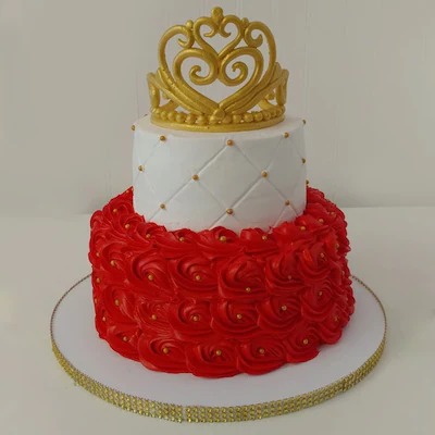 Queen Crown Wedding Cake